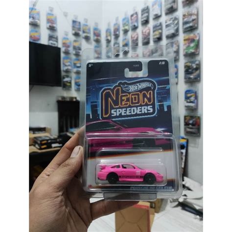 Jual Hot Wheels Neon Porsche G Cup Free Protektor Shopee Indonesia