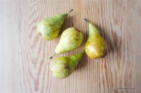 Груши в пряном сиропе • домашний рецепт. С фото!