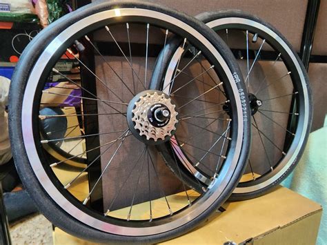 Brompton Pline Wheelset Sports Equipment Bicycles And Parts Parts