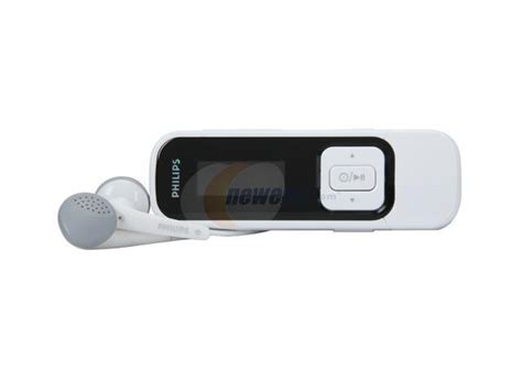 PHILIPS GoGear White 2GB MP3 Player SA2525/37 - Newegg.com