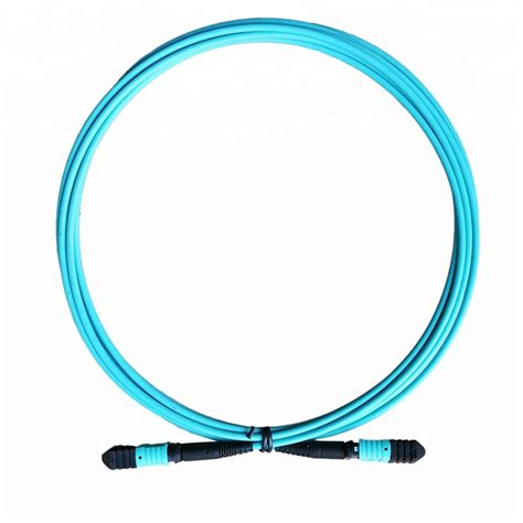 Om4 40/100g Type B 2 Meter 12 Fiber MTP/MPO Female to MTP/Female MPO ...