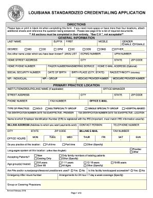 Fillable Online New Dhh Louisiana Additional Sheets And Reference The