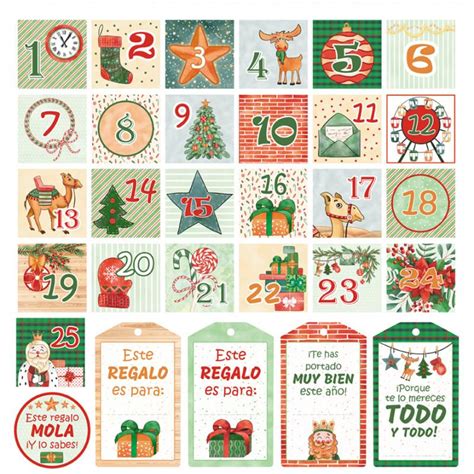 Hoja Calendario Adviento Reyes Magos Kora Projects Rebajas