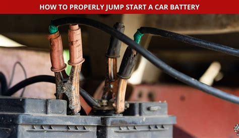 HOW TO PROPERLY JUMP START A CAR BATTERY - Any Car Towing