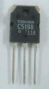 C5198 Transistor - NPN, 140V, 2SC5198 - Toshiba