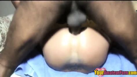 Skinny Brunette Takes A Black Dick In Her Tight Ass