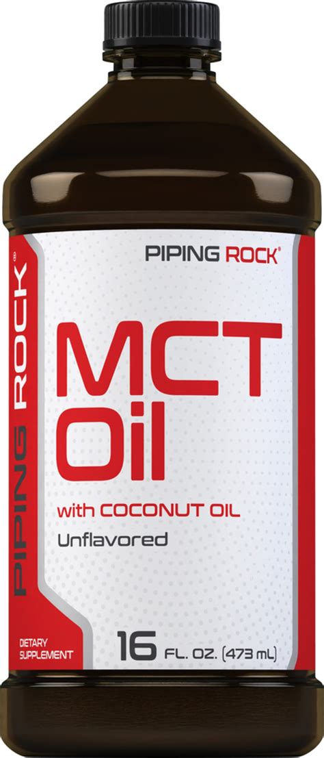 MCT Oil (Medium Chain Triglycerides) with Coconut Oil, 16 fl oz (473 mL