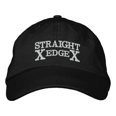 straight edge hat zazzle straight edge hats edges