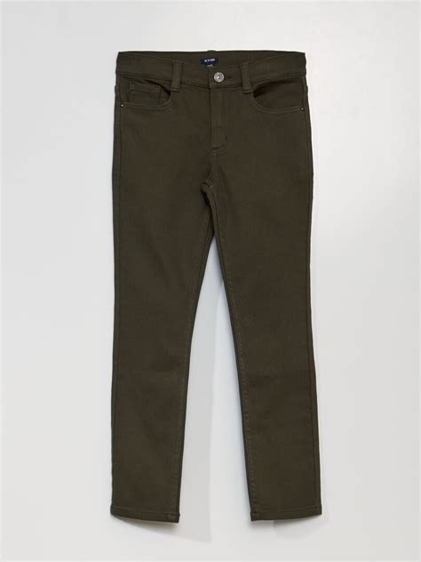 Pantalon Slim Kaki Kiabi 1500€