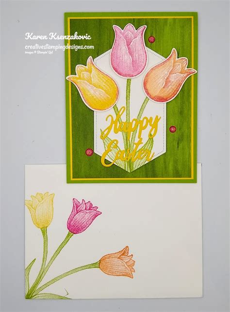 Stampin Up Timeless Tulips Easter Creative Stamping Designs