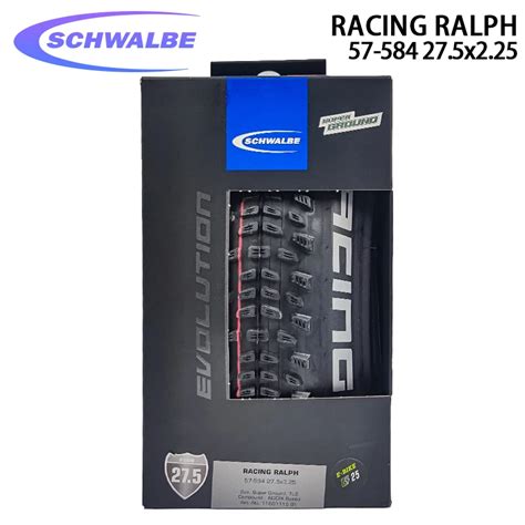 Schwalbe Racing Ray Ralph X Tubeless Black Folding