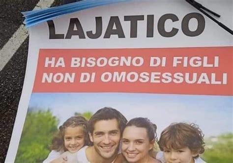 Volantino Omofobo Di Forza Nuova Contro Il Sindaco Di Lajatico