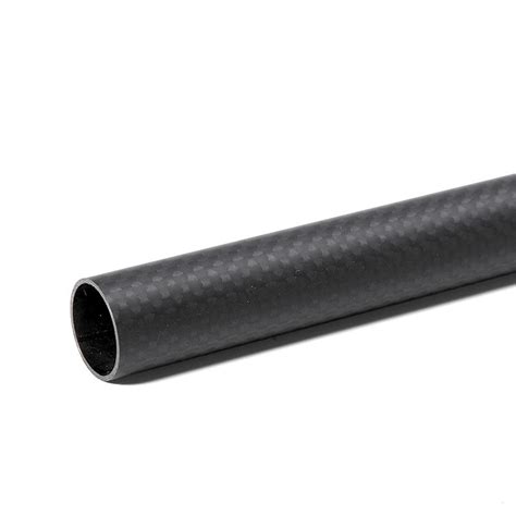 Oem K Roll Wrapped Carbon Fiber Tube Anti Acid Radiation Resistant