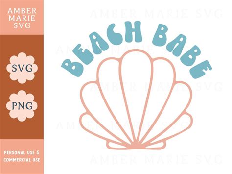 Beach Babe Svg Cut Filesummer Quote Svgbeach Quote Etsy