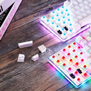 MOTOSPEED K87S Teclado mecánico para Juegos Teclado USB con Cable RGB