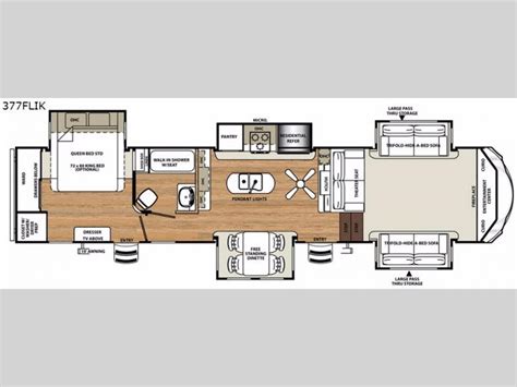 (+9) Fifth Wheel Bunkhouse Floor Plans Unique Opinion Sketch Collection