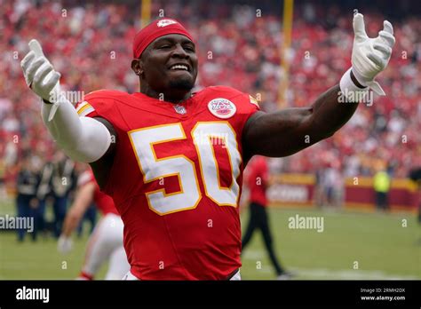 Kansas City Chiefs Linebacker Willie Gay During An NFL Preseason Football Game Against The