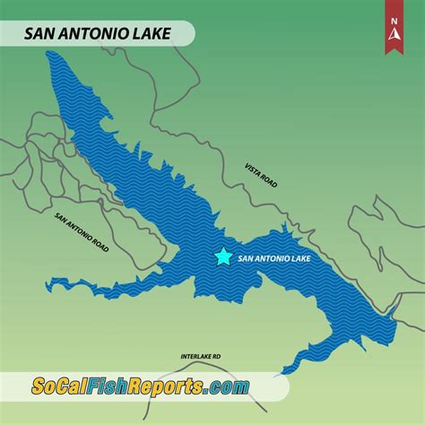 Lake San Antonio - Fish Reports & Map