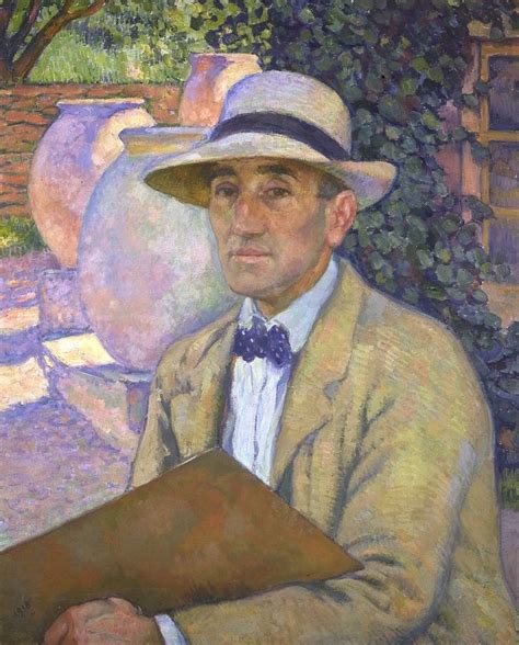 Theo Van Rysselberghe Autoportrait Au Panama Bij Kunsthandel