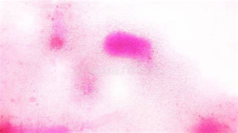 Pink And White Watercolor Background Texture Stock Illustration