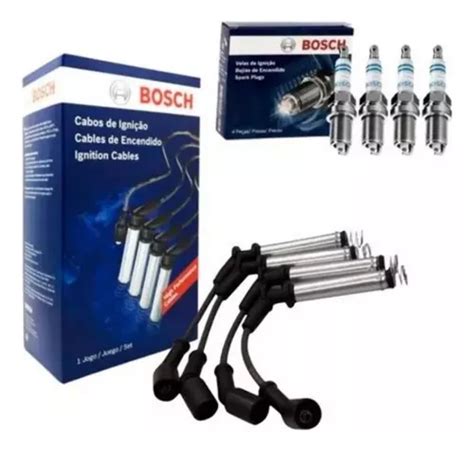 Kit Cables Y Bujias Bosch P Chevrolet Prisma Onix 1 4