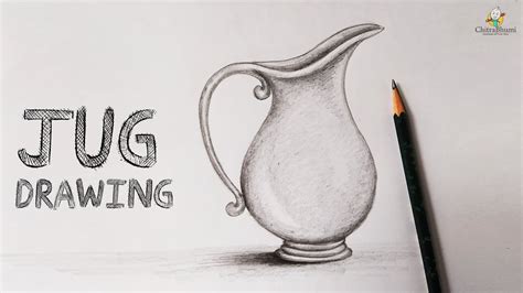 How To Draw A Jug Beautiful Water Jug Drawing Wit Only 2b Pencil