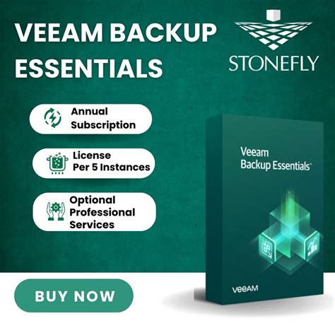 Veeam Data Platform Essentials Veeam Backup Essentials Annual