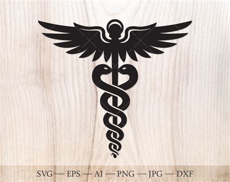 Medical Symbol SVG Nurse Life Svg Caduceus SVG Nursing Svg Etsy