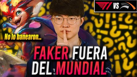 Faker Fuera Del Mundial Era Ban Smolder Y Poppy T Vs Hle