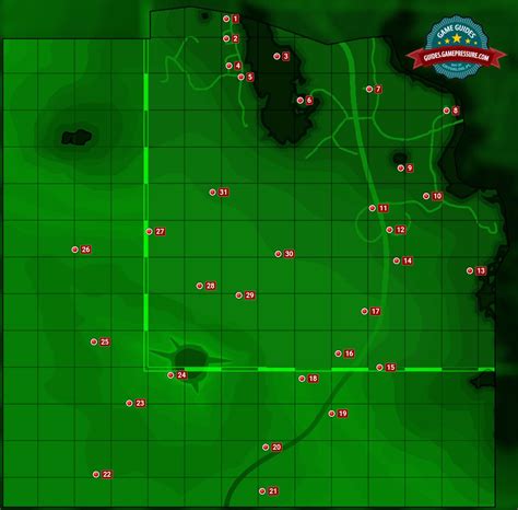 Fallout 4 Map Of The Glowing Sea Sector 8