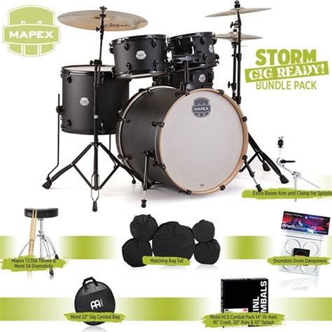 Drum Shop Sale On Now Mapex Storm Piece Drum Kit Gig Ready