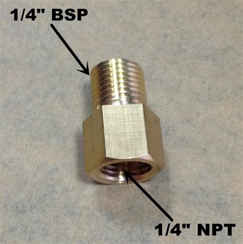 Customized! 50PCS BSP 1/4" Male NPT 1/4" Female Threaded Bushing Brass ...