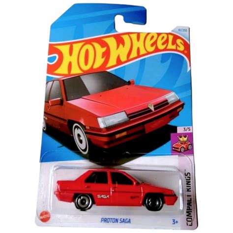 Hot Wheels Proton Saga Compact Kings Scale Model Lazada PH