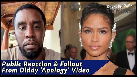 Public Reaction And Fallout From Diddy Apology Video Youtube