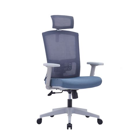 aim grey office chair  grey nylon glass fiber frame butterfly