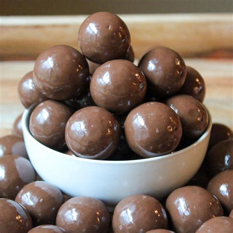 Milk Chocolate Malted Milk Balls - The Candy Cottage