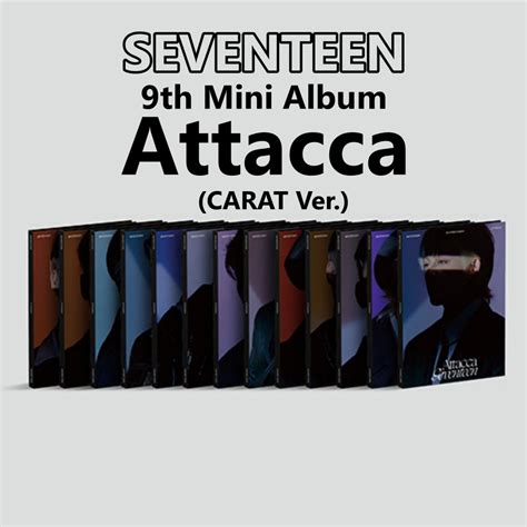 Seventeen 9th Mini Album [attacca] Carat Ver Shopee Malaysia