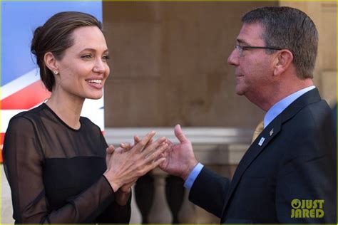 Angelina Jolie Speaks At Un Peacekeeping Defense Ministerial In London