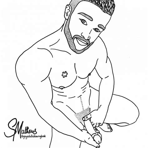 Get Your Creative Juices Flowing With The Gay Adult Colouring Book Daily Squirt
