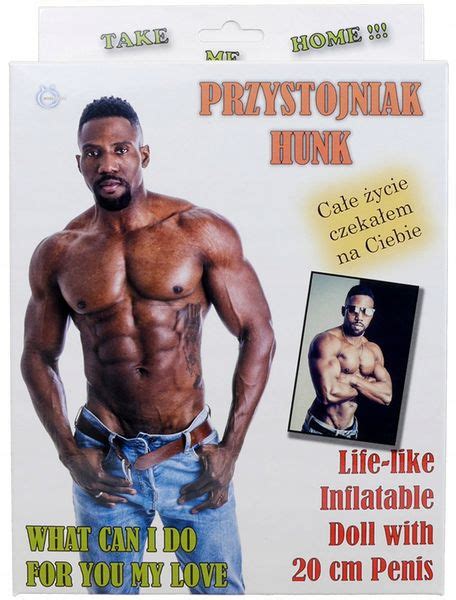DMUCHANA SEX LALKA KOBIET CZARNY PENIS HUNK Arena Pl