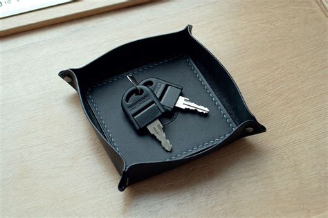 Органайзер для ключей из кожи. Настольный лоток для вещей в интернет ...