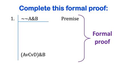 Lca Video 26 Formal Proofs Easy Rules Youtube