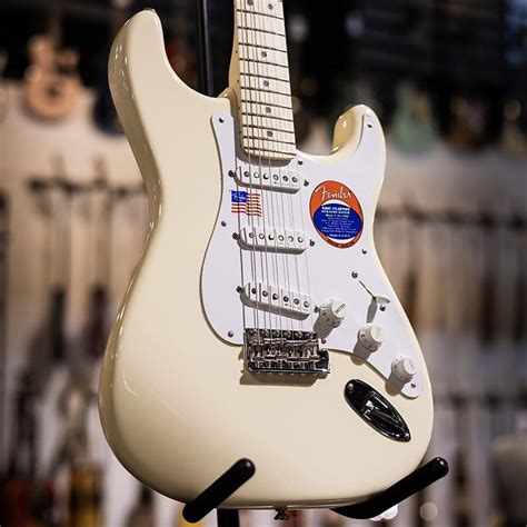 Fender Eric Clapton Stratocaster Olympic White With Reverb