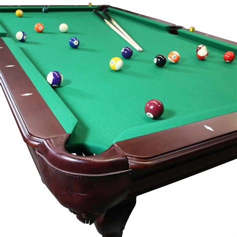 Parisian Nights 8 Ft Pool Table With Green Felt | Pool Warehouse