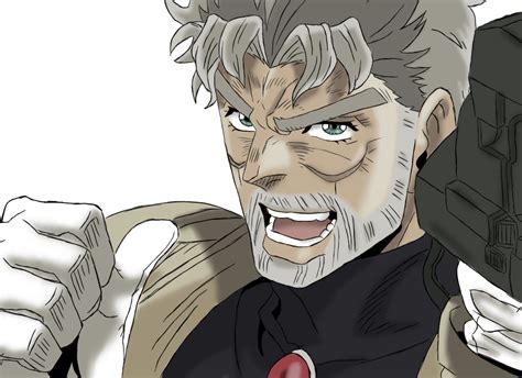Old Joseph Joestar By Nostra Drawing On Deviantart