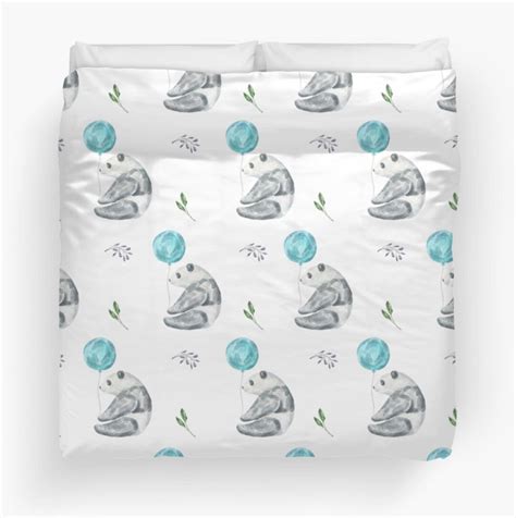 Panda Duvet Cover Panda Comforter Panda Bedding Panda Bear - Etsy