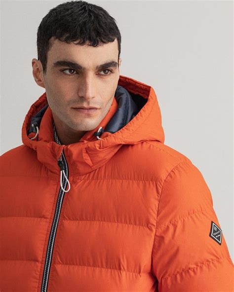 GANT Erkek Turuncu Regular Fit Mont 7006096 XXL 100 POLYESTER PUMPKIN