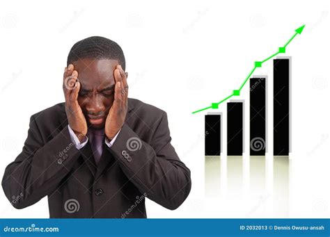 negative impact stock image image  market business