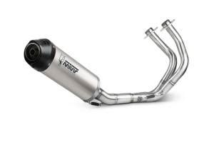 Mivv Oval Titanium With Carbon Cap Full System Exhaust For Kawasaki