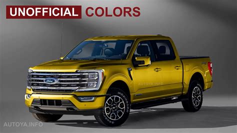 2024 Ford F 150 Gets Unofficial Refresh With All Colorful Goodies